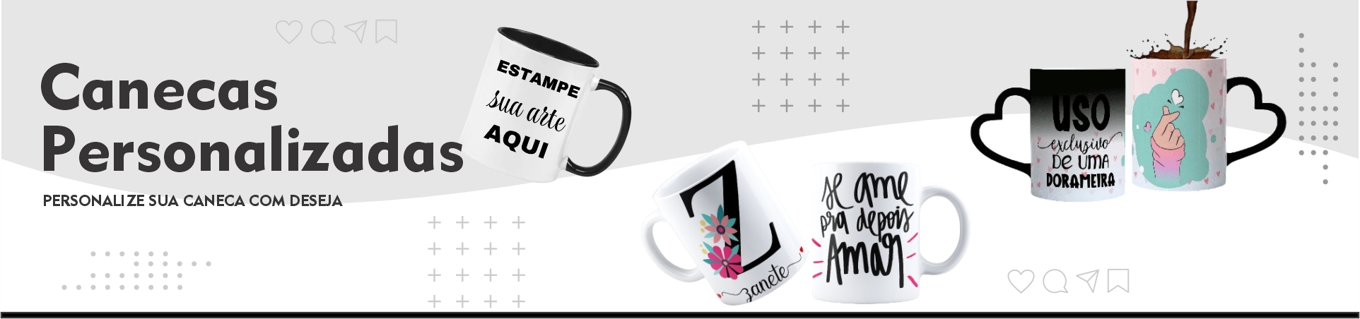 caneca de porcelana