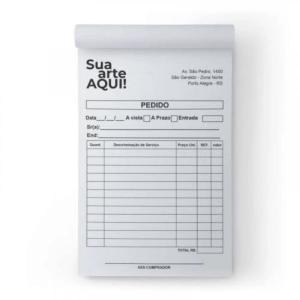 Talões 10x14cm sufite 75g 10x14cm Preto frente 1x0  corte reto Numerado