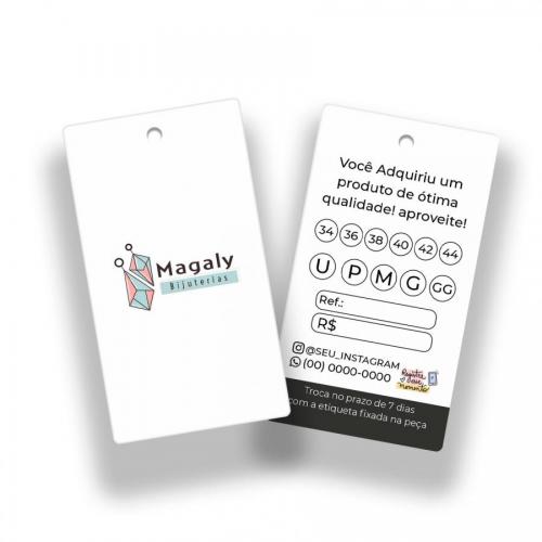 Tags Personalizadas 5x9cm
